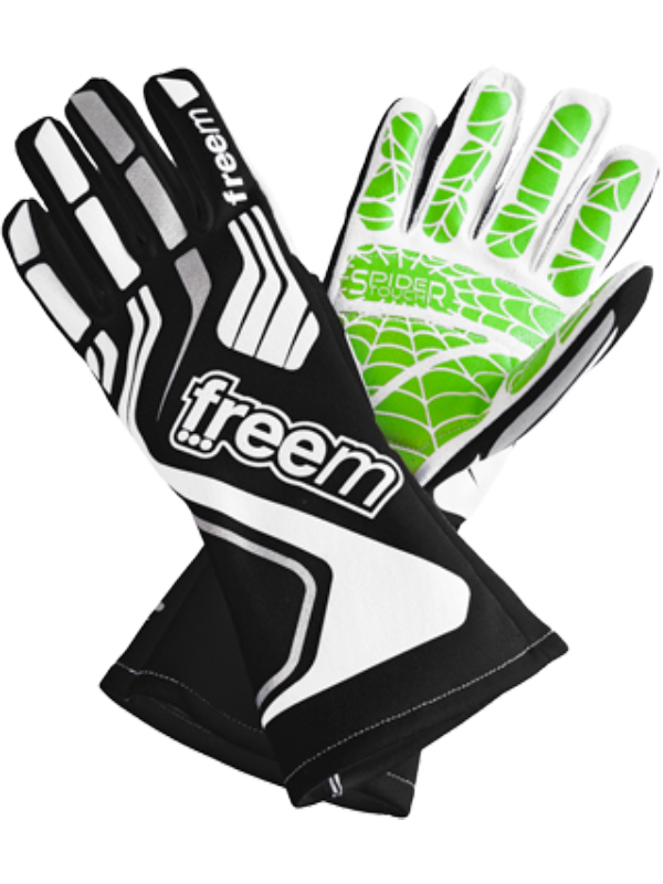 FREEM FRANCE - Karting - Gants - Gants karting Freem noir Spider Touch 2